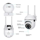 Wireless Security Camera System Outdoor Home Wifi Night Vision Cam 1080P HD A7