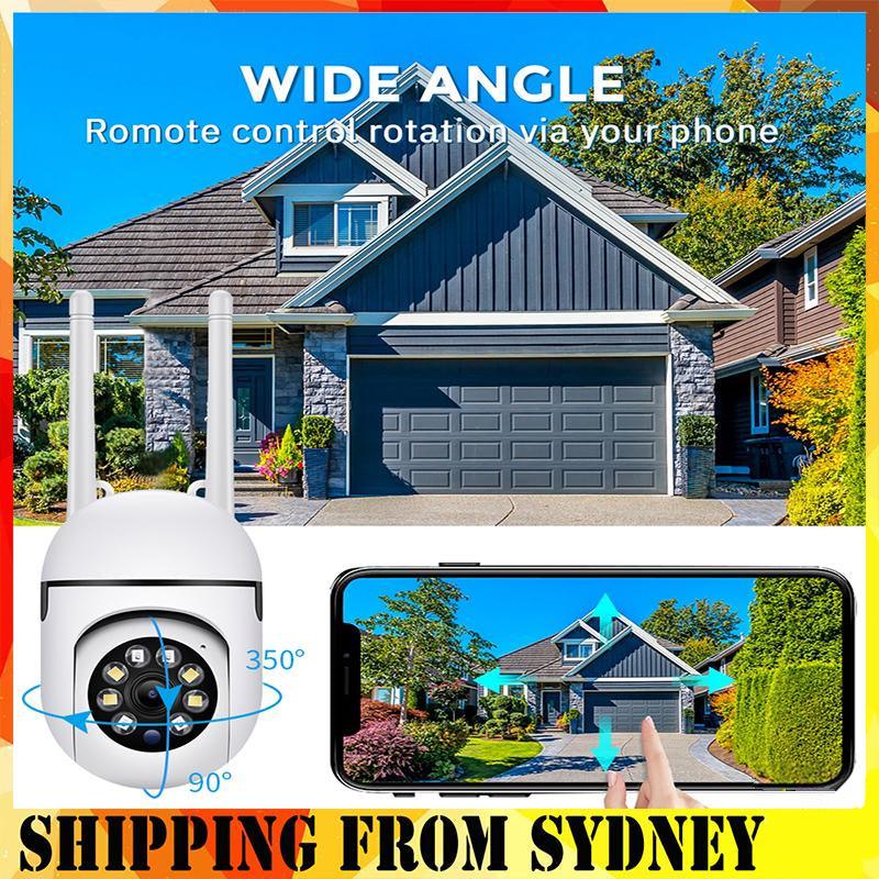 Wireless Security Camera System Outdoor Home Wifi Night Vision Cam 1080P HD A7