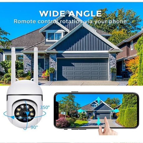 Wireless Security Camera System Outdoor Home Wifi Night Vision Cam 1080P HD A7