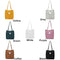 Women Corduroy Applique Tote Bags Handbag Messenger Canvas Shoulder Bag Travel