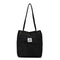 Women Corduroy Applique Tote Bags Handbag Messenger Canvas Shoulder Bag Travel