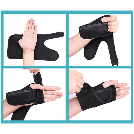 Wrist Support Hand Brace Band Carpal Gloves Tunnel Splint Arthritis Sprains Pain