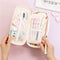 Zipper Pencil Case Pen Bag Organizer School Office Cosmetic Stationery Storage