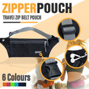 Waterproof Running Belt Bum Bag Travel Waist Bags Money Zip Pouch Sports Wallet