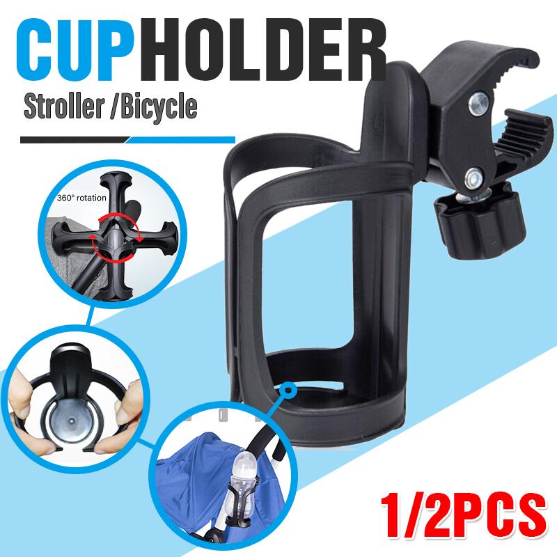 Baby Stroller Cup Holder Drink Bag Milk Bottle Phone Pram Golf Buggy Wheelchair