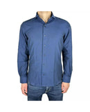 Blue Milano Oxford Shirt 42 IT Men