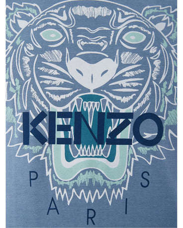 Authentic Kenzo Tiger Print Cotton T-Shirt S Men