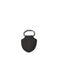 Black Lacquered Shield Logo Keyring One Size Men