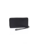 Leather Wallet with Handle and Front Logo One Size Men