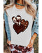 Azura Exchange Heart Print T-shirt