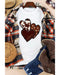 Azura Exchange Heart Print T-shirt