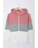 Azura Exchange Color Block Drawstring Hoodie - L