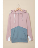 Azura Exchange Colorblock Half Zip Hoodie - 2XL