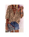 Azura Exchange Leopard Print Casual Shirt - M