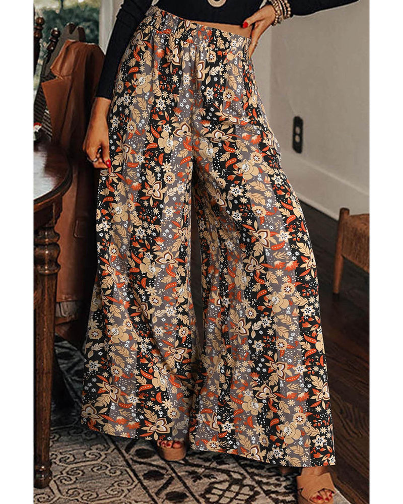 Azura Exchange High Waist Wide Leg Pants - M