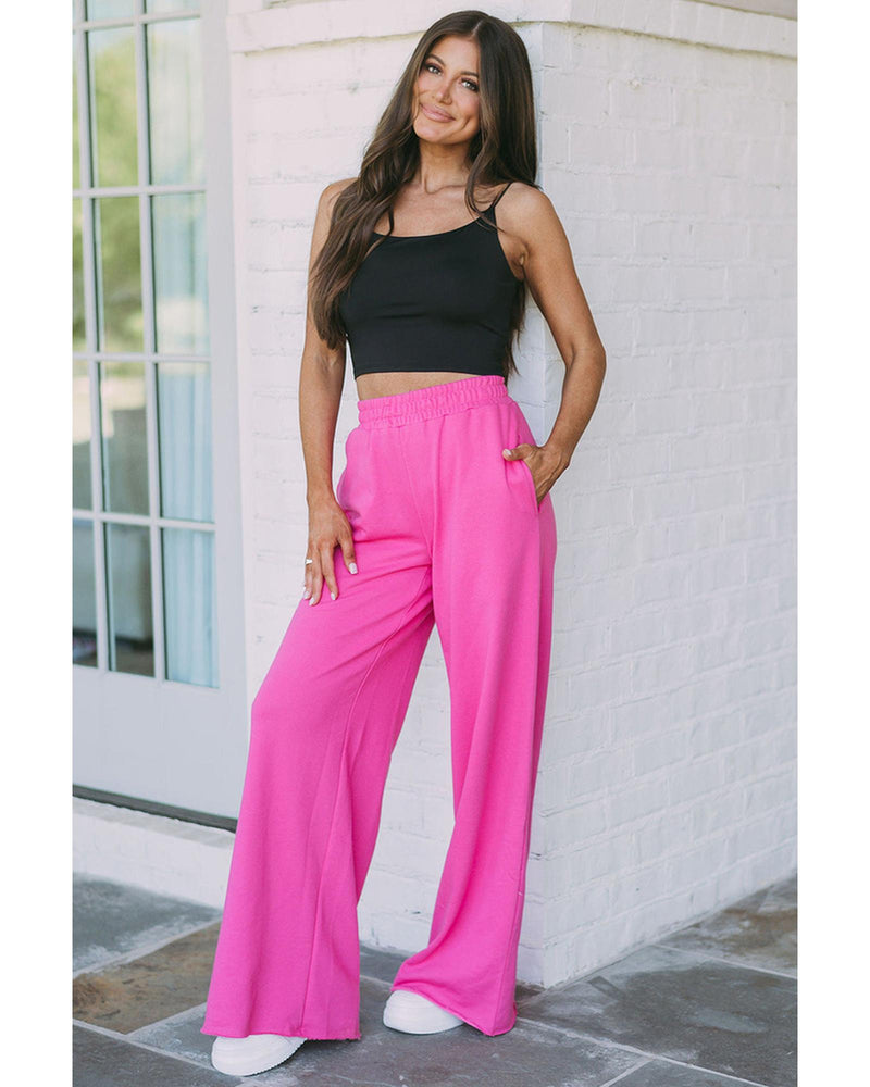 Azura Exchange Pocketed Wide Leg Pants - S