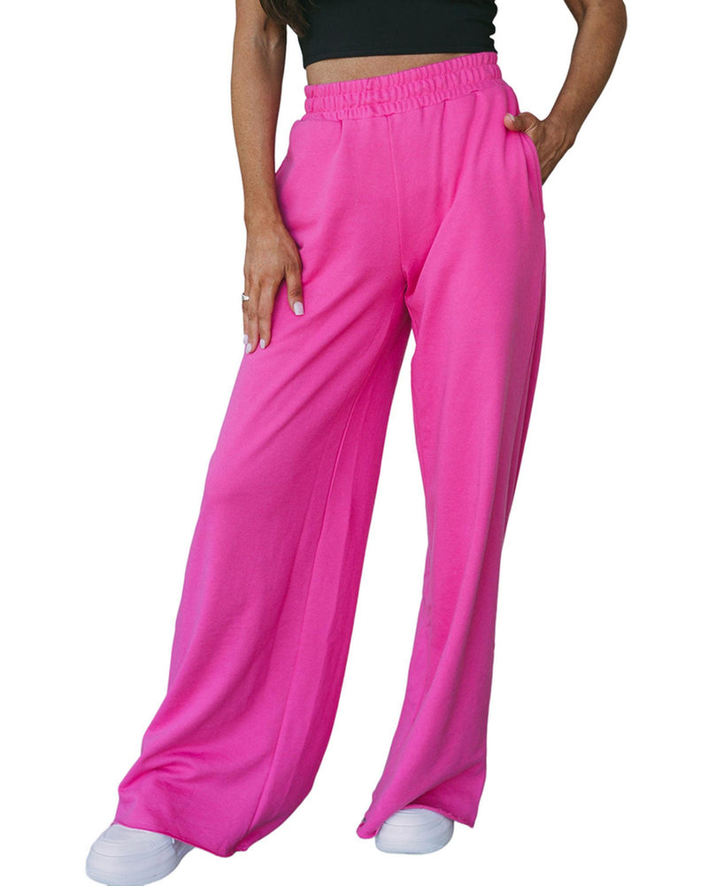 Azura Exchange Pocketed Wide Leg Pants - S