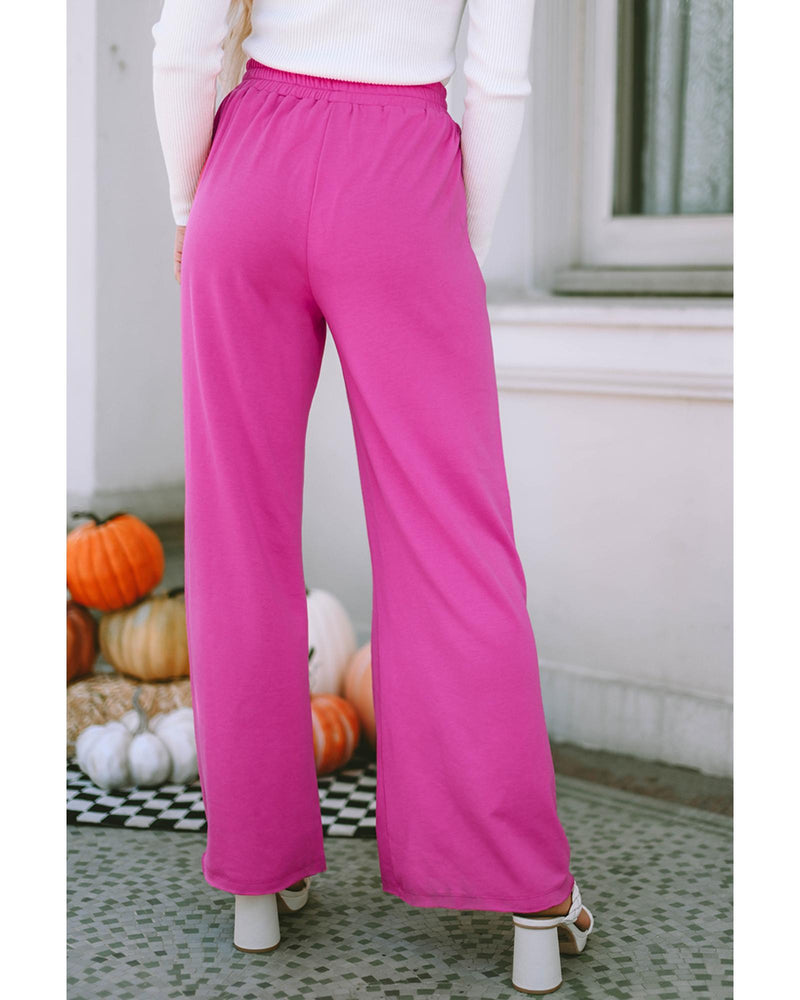 Azura Exchange Pocketed Wide Leg Pants - S