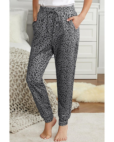 Azura Exchange Leopard Print Joggers - S