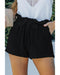 Azura Exchange Paper Bag Waist Cotton Shorts - S