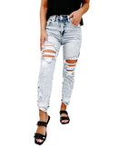 Azura Exchange Destroyed Skinny Jeans - 10 US