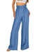 Azura Exchange Pocketed Wide Leg Tencel Jeans - 16 US