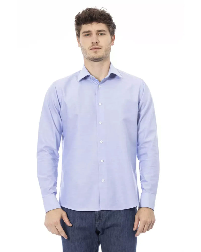 Regular Fit Italian Collar Shirt 44 IT Men