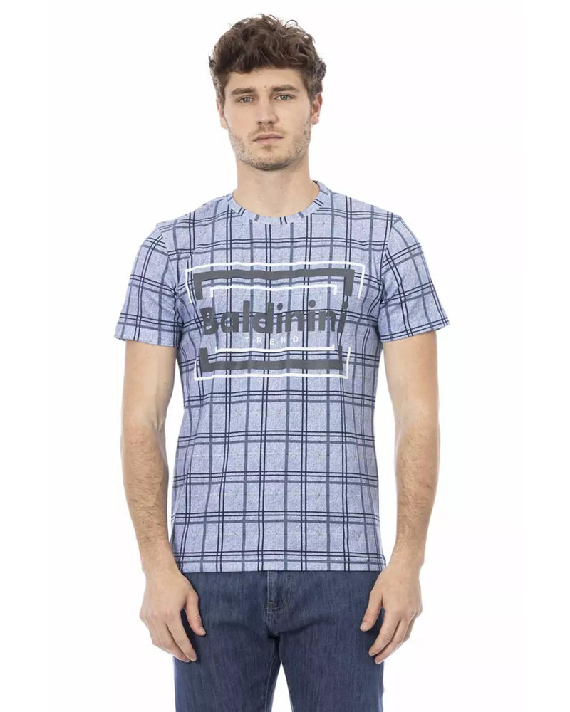 Short Sleeve T-shirt with Front Print XL Men