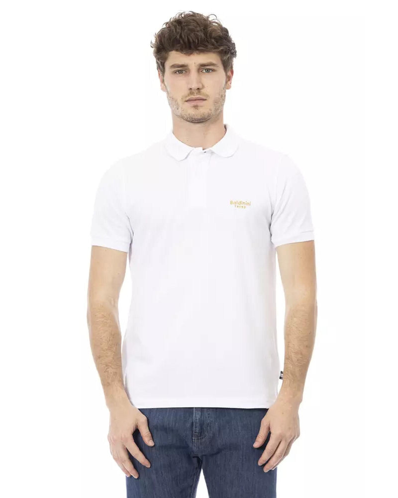 Embroidered Short Sleeve Polo Shirt S Men