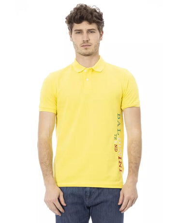 Embroidered Polo Shirt with Short Sleeves S Men