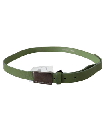 C’N’C COSTUME NATIONAL Mens Green Leather Waist Belt 100 cm Men