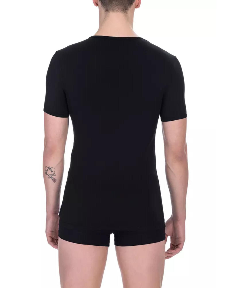 Black Classic Logo T-Shirt S Men