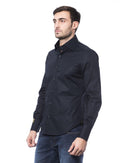 Embroidered Monogram Shirt with Leaf Collar 41 IT Men