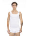 Stretch Cotton Logoed Shoulder Pad Mens Tank Top L Men