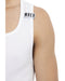 Stretch Cotton Logoed Shoulder Pad Mens Tank Top L Men