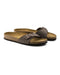 Classic Narrow-Fit Sandals with Adjustable Buckle - 36 EU