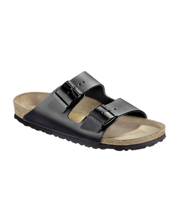 Adjustable Natural Leather Sandals with Arch Support - 43 EU