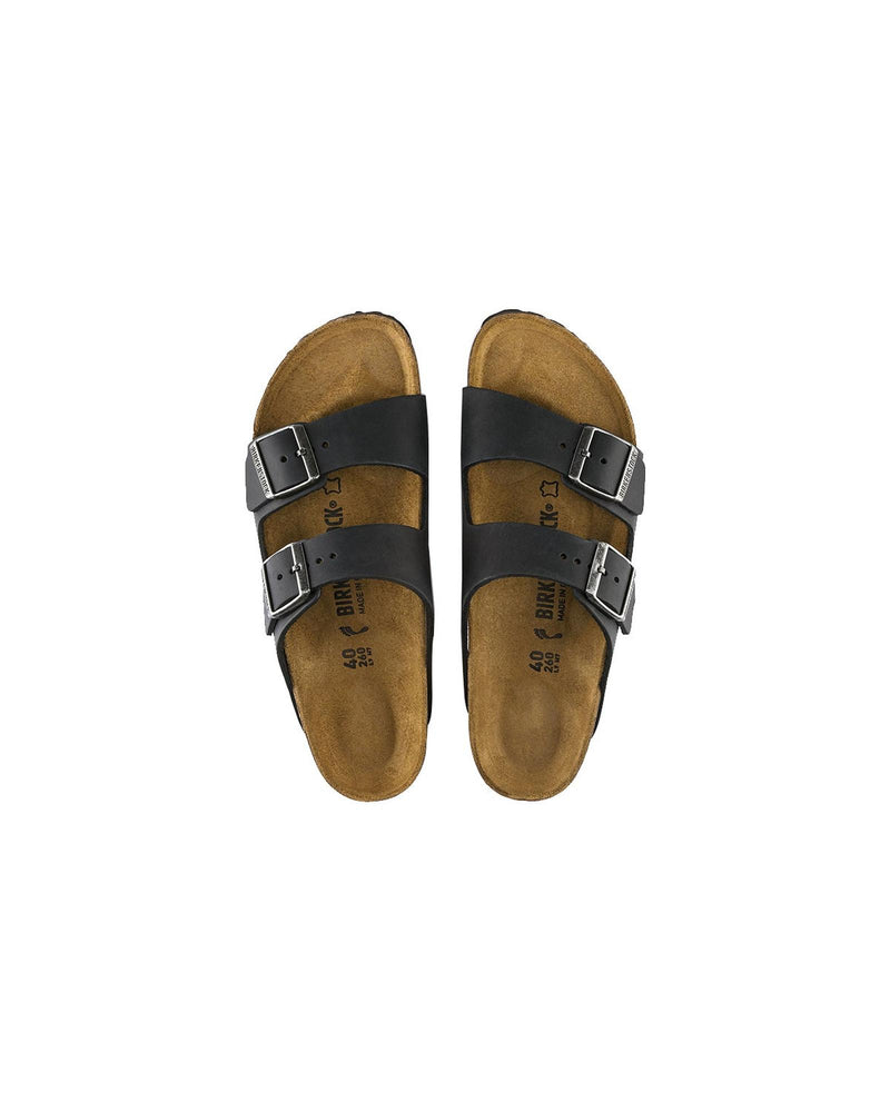 Classic Leather Double Buckle Sandals - 36 EU