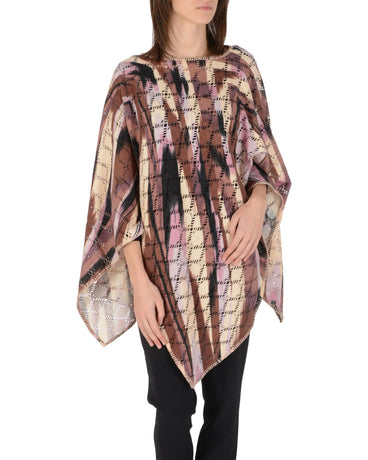 Wool Poncho - One Size