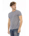 Crew Neck Short Sleeve T-shirt L Men