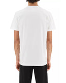 Cotton t-shirt with front print - Crew neck S Men