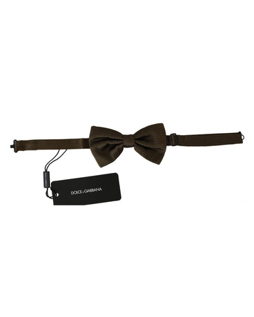 Dolce & Gabbana Exclusive Bow Tie One Size Men