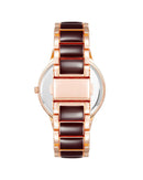 Rose Gold Analog Fashion Wristwatch One Size Women