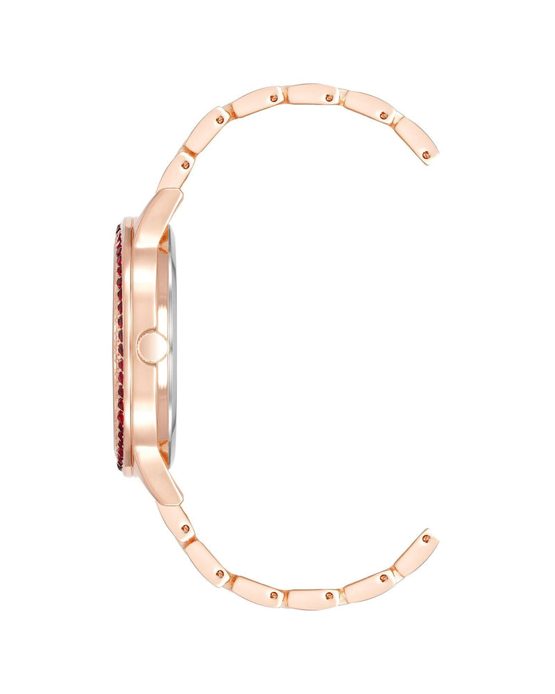 Rose Gold Analog Fashion Wristwatch One Size Women