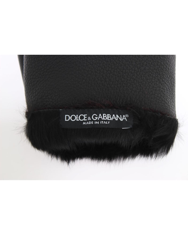 Dolce &amp; Gabbana Casual Wrist Gloves with Logo Detail 9 Men