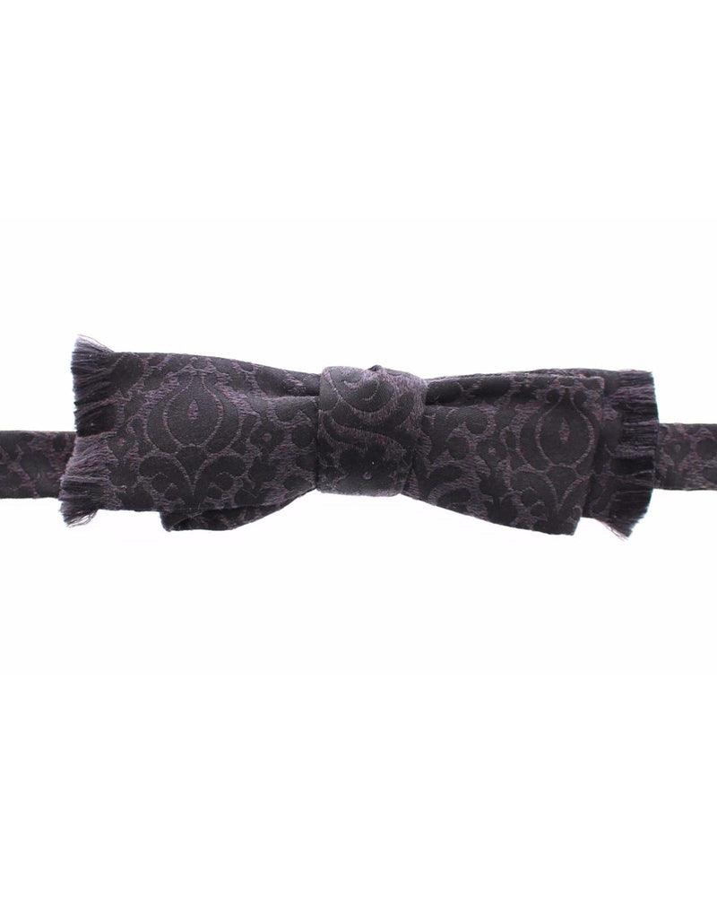 Exclusive Dolce &amp; Gabbana Bow Tie with Paisley Pattern One Size Men