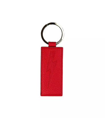 Leather Keychain for Men One Size Men