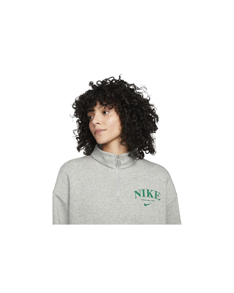 Nike Womens Quarter Zip Sweatshirt - L