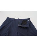 Authentic Dolce &amp; Gabbana Chino Shorts with Logo Details 48 IT Men