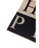 Logo Fringed Scarf One Size Men